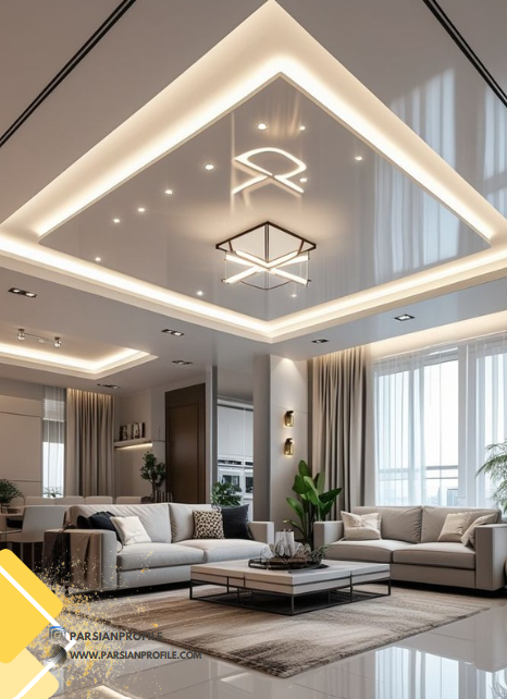 جدید ترین طرح های کناف سقف پذیرایی
