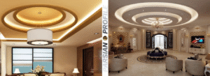 ۳۰ مدل کناف برای سقف پذیرایی، ساده و شیک